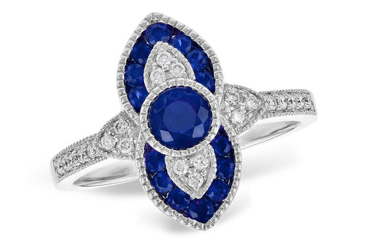 Antique Style Sapphire Ring