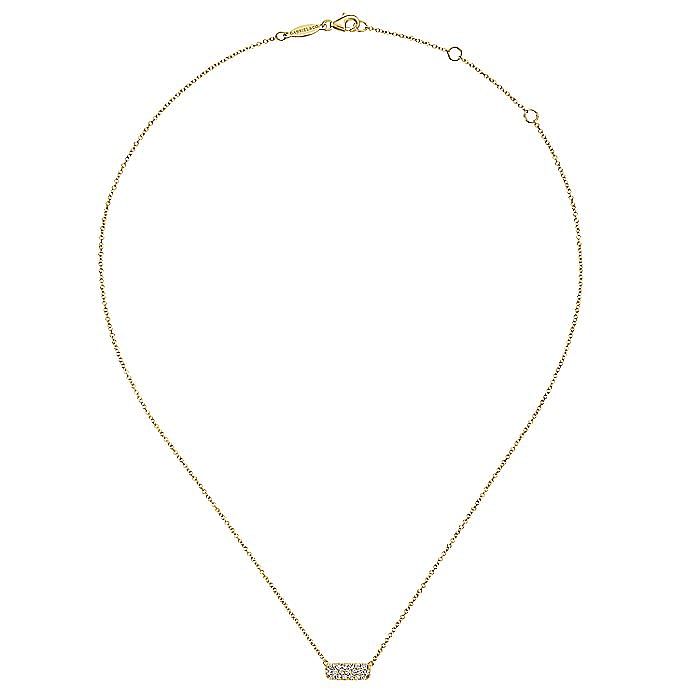 Gold Bar Necklace